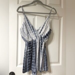 Haoduoyi Tie-Dye Romper Small